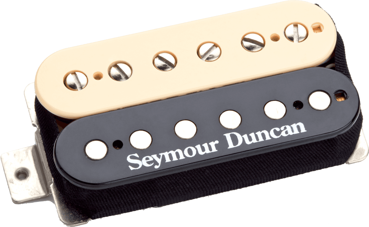 Seymour Duncan Jazz Model Sh-2n 4c Humbucker Neck Manche Zebra - - Pastilla guitarra eléctrica - Main picture