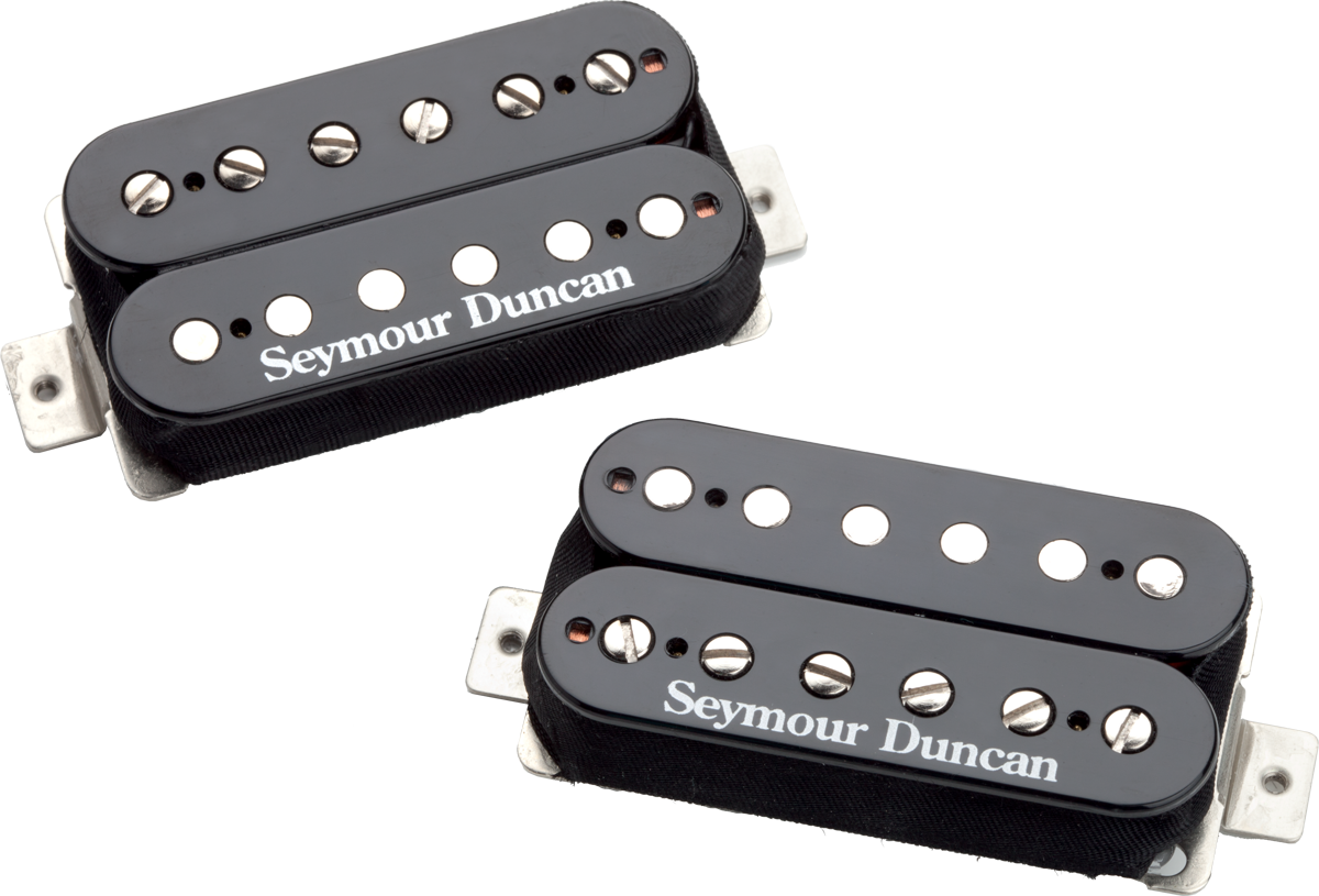 Seymour Duncan Jeu Hot Rodded Humbucker Sh4 And Sh2n Set Black - - Pastilla guitarra eléctrica - Main picture