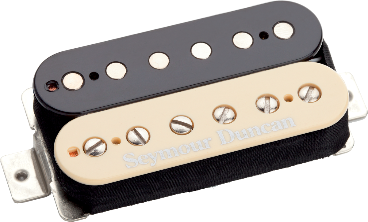 Seymour Duncan Sh2b Jazz Model Humbucker Chevalet Zebra - - Pastilla guitarra eléctrica - Main picture