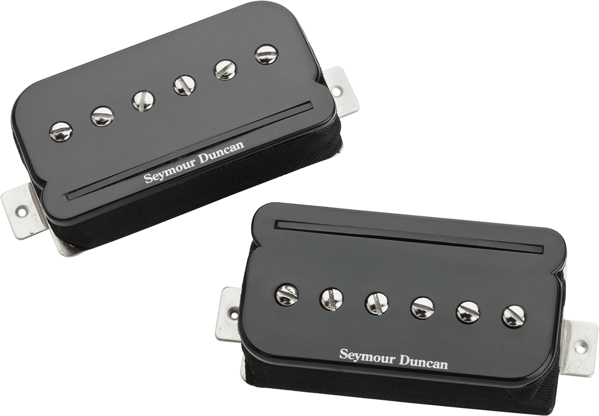 Seymour Duncan Shpr-1s P-rails - Set - Black - Pastilla guitarra eléctrica - Main picture