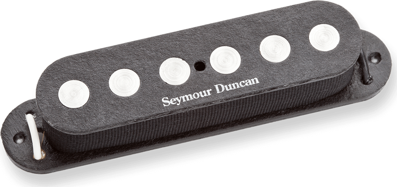 Seymour Duncan Ssl-4 Quarter Pound Strat - Black - Pastilla guitarra eléctrica - Main picture