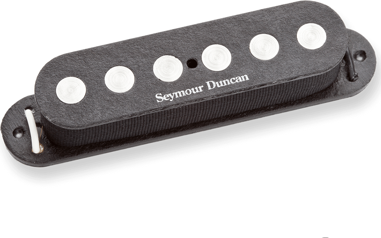 Seymour Duncan Ssl-4 Rwrp Quarter Pound Strat - Middle Rwrp - Black - Pastilla guitarra eléctrica - Main picture