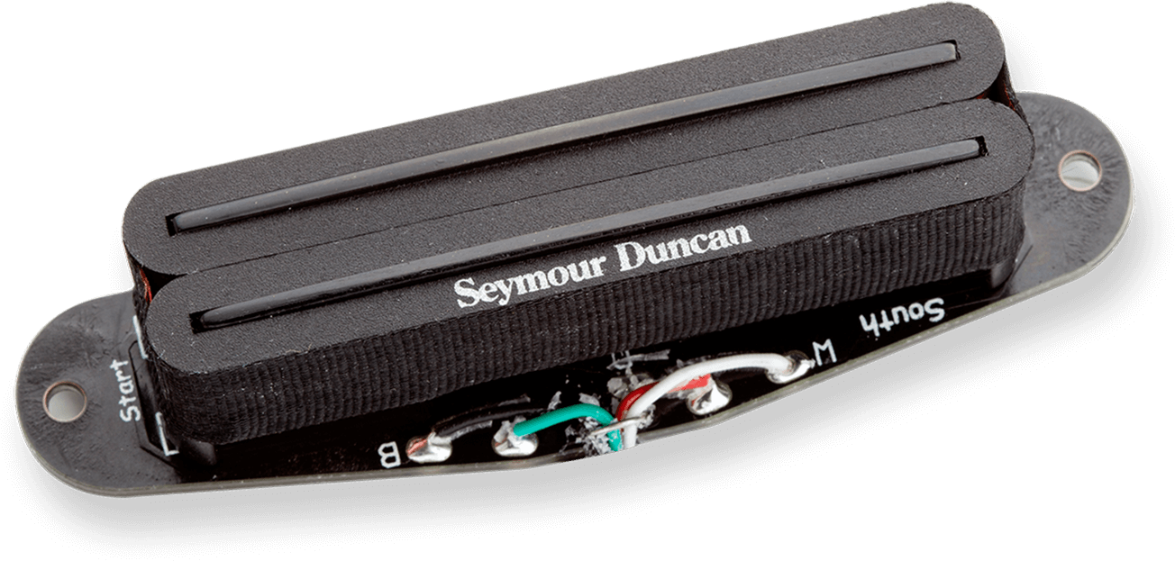 Seymour Duncan Sthr-1n Hot Rails Tele - Neck - Black - Pastilla guitarra eléctrica - Main picture