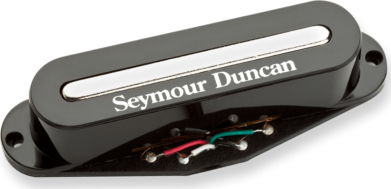 Seymour Duncan Stk-s2b Hot Stack Strat - Bridge - Black - Pastilla guitarra eléctrica - Main picture