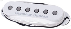 Pastilla guitarra eléctrica Seymour duncan Custom Flat Strat SSL-6 - White