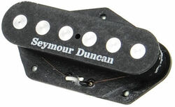 Pastilla guitarra eléctrica Seymour duncan Quarter-Pound Tele Black STL-3