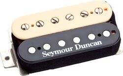 Pastilla guitarra eléctrica Seymour duncan SH-6N-Z Duncan Distortion, manche zebra