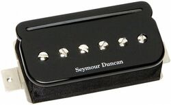 Pastilla guitarra eléctrica Seymour duncan SHPR-2B P-Rails Hot - bridge - black
