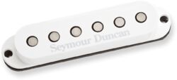 SSL-5-RWRP  Custom Staggered Strat - middle rwrp - white