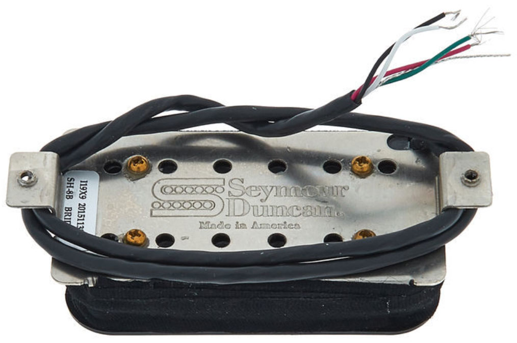 Seymour Duncan Sh-8b Invader - Bridge - Zebra - Pastilla guitarra eléctrica - Variation 1