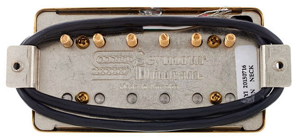 Seymour Duncan Jazz Model Sh-2n 4c Humbucker Neck Manche Gold - - Pastilla guitarra eléctrica - Variation 2