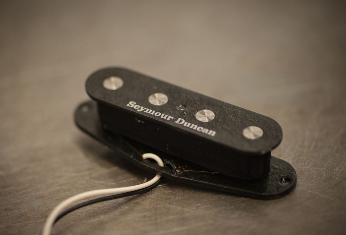 Seymour Duncan Scpb-3 Quarter Pound Single Coil P-bass - Black - Pastilla bajo eléctrico - Variation 1