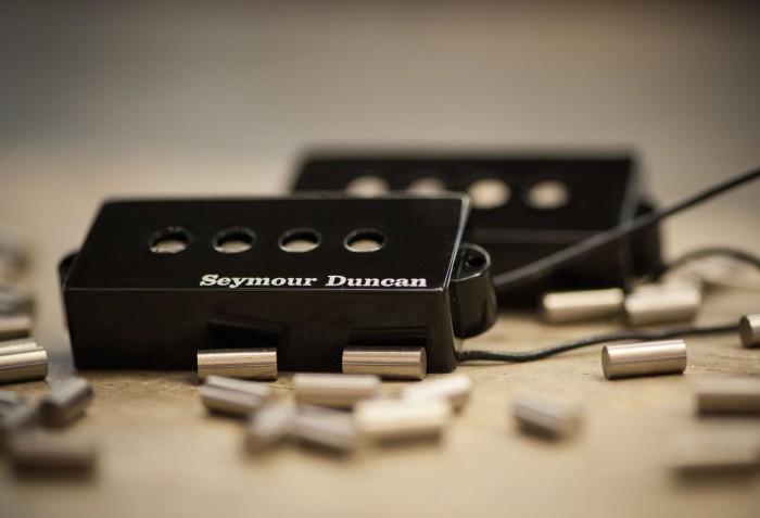 Seymour Duncan Spb-2 Hot P-bass - Black - Pastilla bajo eléctrico - Variation 1