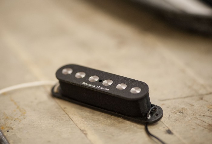 Seymour Duncan Ssl-4 Quarter Pound Strat - Black - Pastilla guitarra eléctrica - Variation 1