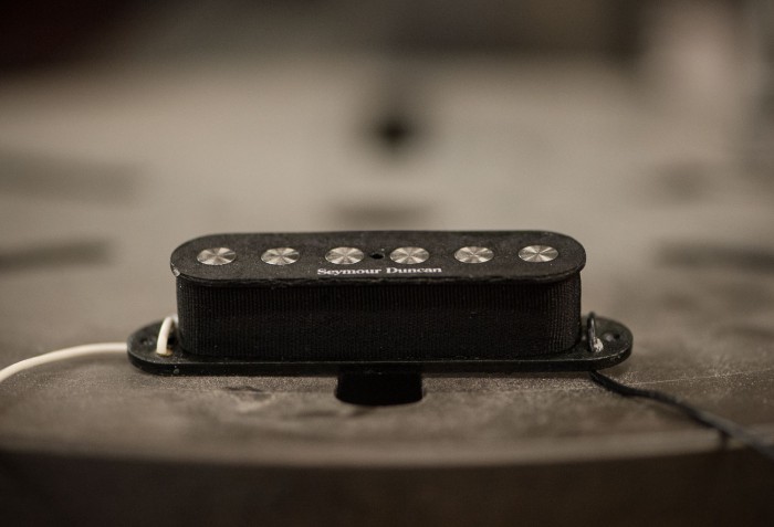 Seymour Duncan Ssl-4 Rwrp Quarter Pound Strat - Middle Rwrp - Black - Pastilla guitarra eléctrica - Variation 1