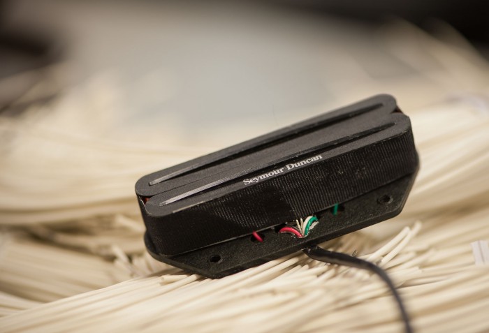 Seymour Duncan Sthr-1b Hot Rails Tele - Bridge - Black - Pastilla guitarra eléctrica - Variation 2