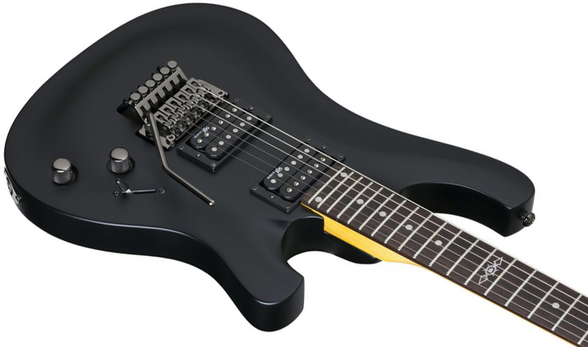 Sgr By Schecter 006 Fr Hh Rw - Midnight Satin Black - Guitarra electrica metalica - Variation 1