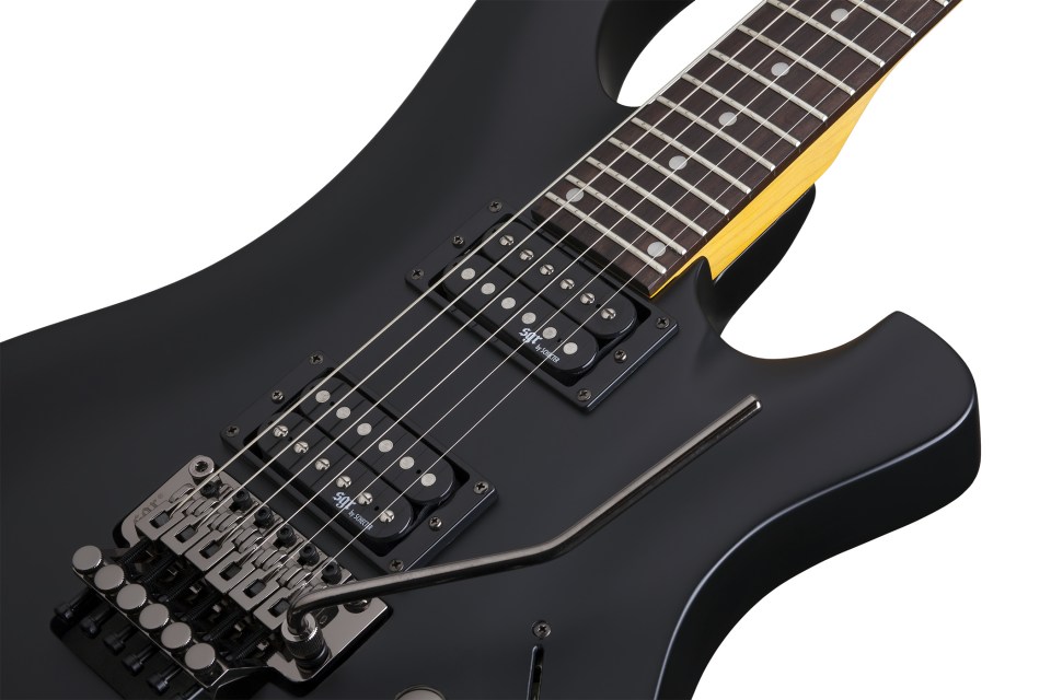 Sgr By Schecter 006 Fr Hh Rw - Midnight Satin Black - Guitarra electrica metalica - Variation 2