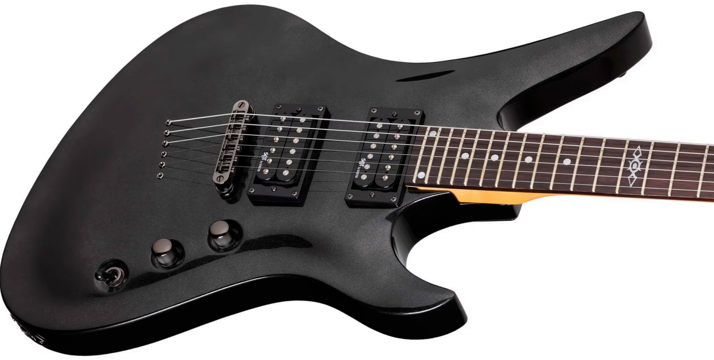 Sgr By Schecter Avenger 2h Ht Rw - Metallic Black - Guitarra electrica metalica - Variation 1