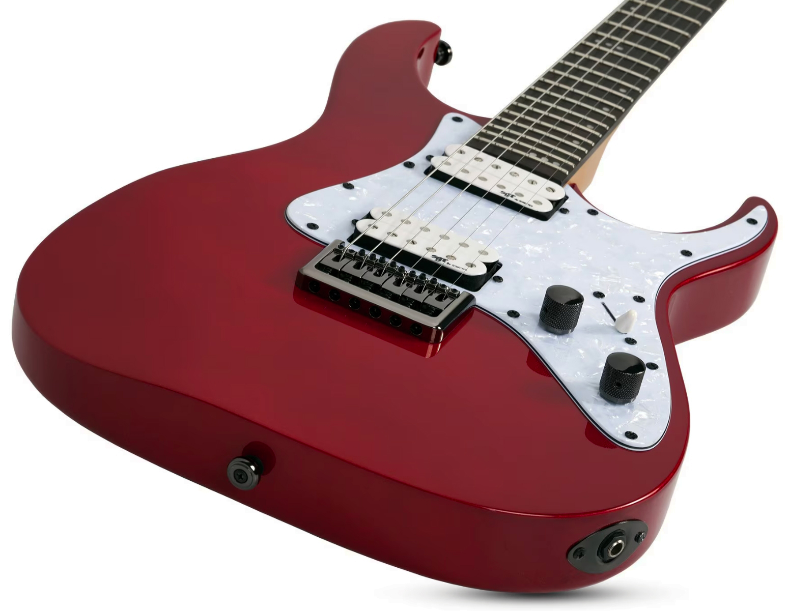 Sgr By Schecter Banshee 6 2h Ht Rw - Metallic Red - Guitarra eléctrica con forma de str. - Variation 1