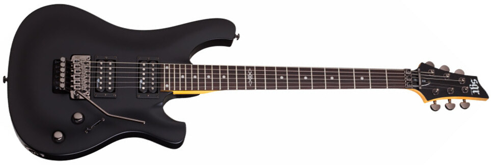 Sgr By Schecter 006 Fr Hh Rw - Midnight Satin Black - Guitarra electrica metalica - Main picture