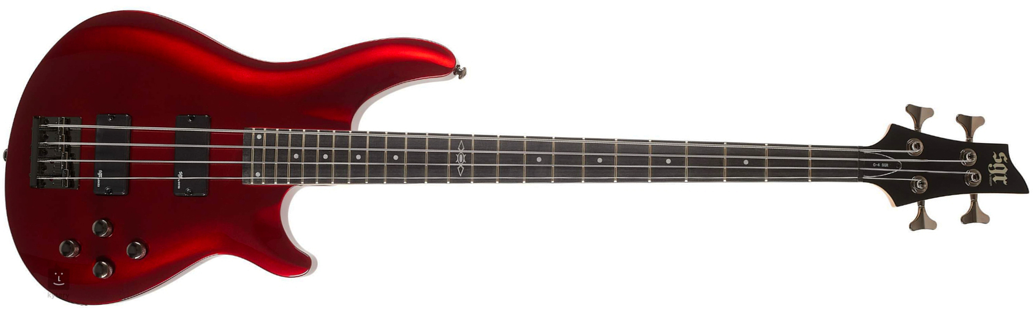 Sgr By Schecter C4 - Metallic Red - Bajo eléctrico de cuerpo sólido - Main picture