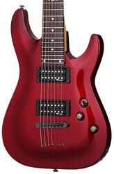 Guitarra eléctrica de 7 cuerdas Sgr by schecter C-7 - Metallic red gloss