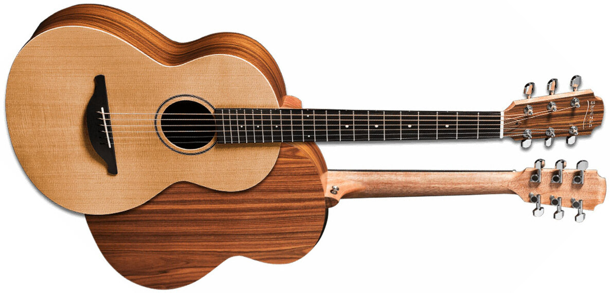 Sheeran By Lowden W03 Parlor Cedre Palissandre Eb +housse - Natural Satin - Guitarra acústica & electro - Main picture