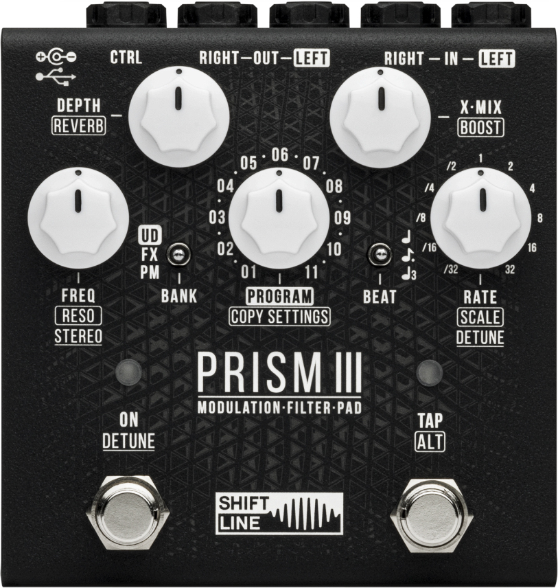 Shift Line Prism Iii Modulation Filter Pad - Pedal de chorus / flanger / phaser / modulación / trémolo - Main picture