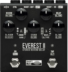 Pedal de reverb / delay / eco Shift line Everest II Stereo Reverb-Delay