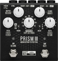 Pedal de chorus / flanger / phaser / modulación / trémolo Shift line Prism III Modulation-Filter-Pad