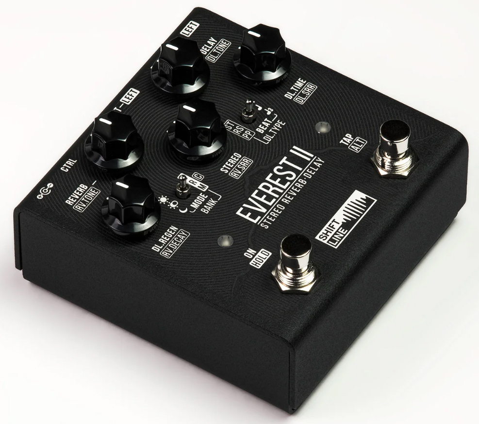 Shift Line Everest Ii Stereo Reverb Delay - Pedal de reverb / delay / eco - Variation 1