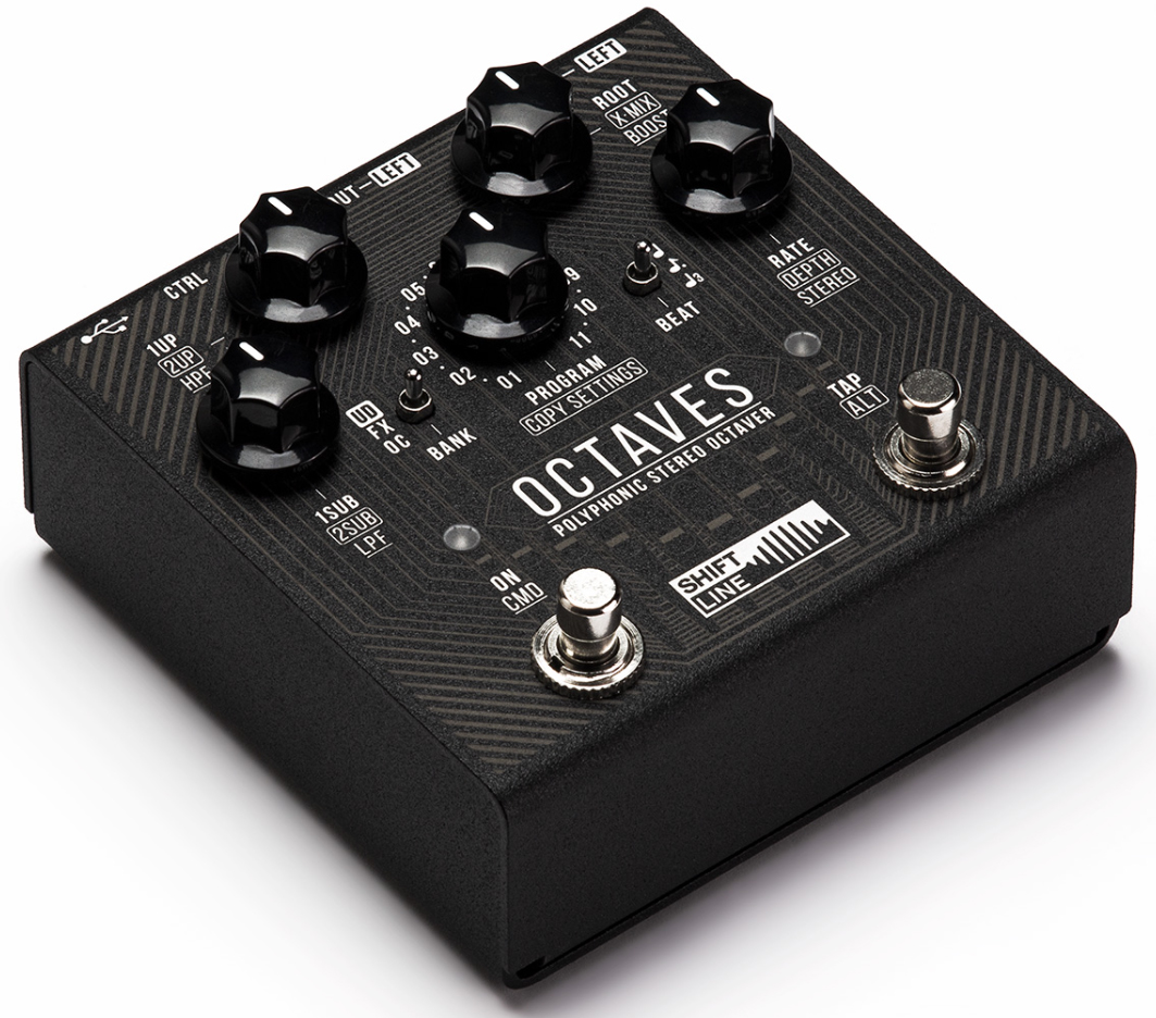 Shift Line Octaves Polyphonic Stereo Octaver - Pedal de armonización - Variation 2