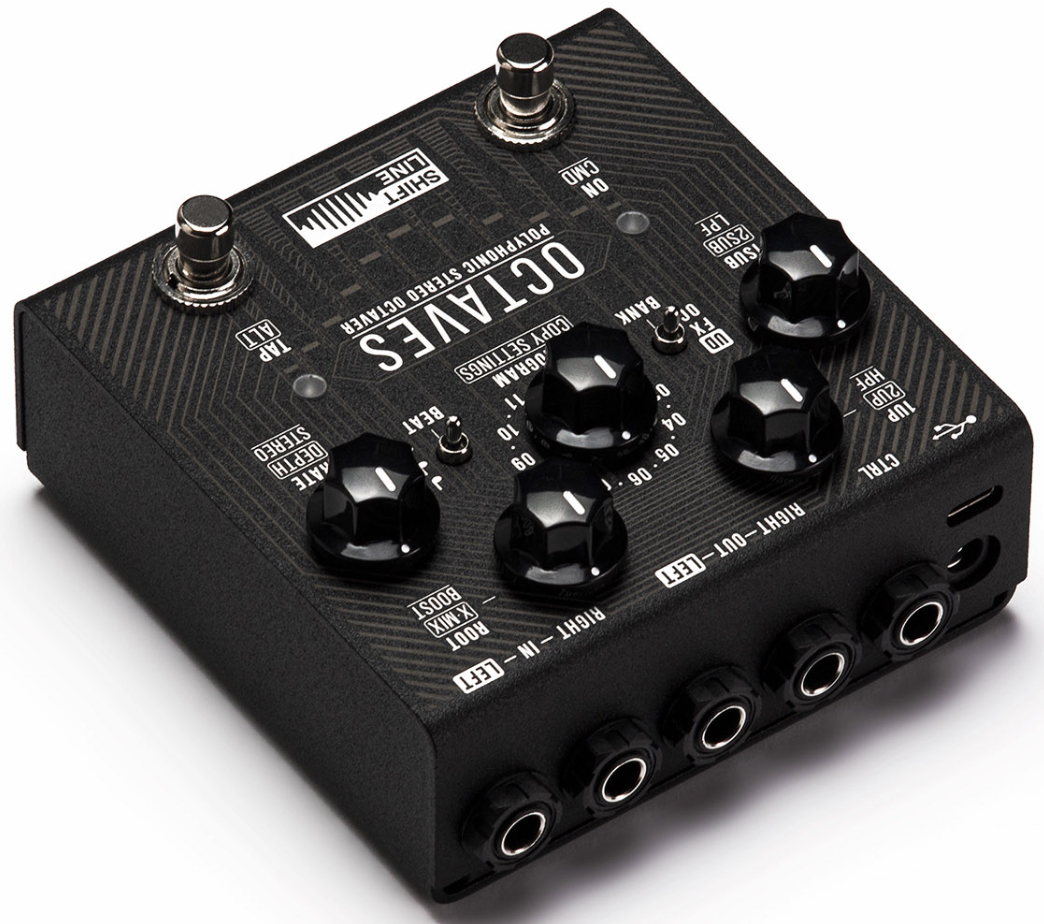 Shift Line Octaves Polyphonic Stereo Octaver - Pedal de armonización - Variation 3