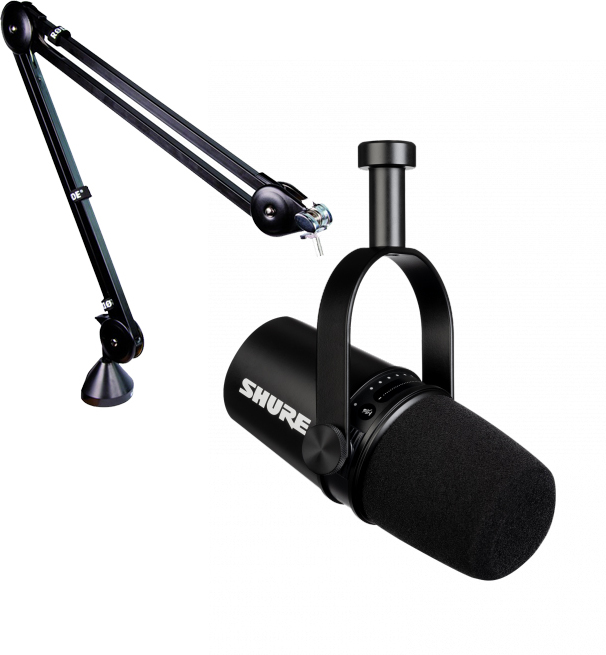 Shure Mv7-k +  Psa1 Rode - Pack de micrófonos con soporte - Main picture