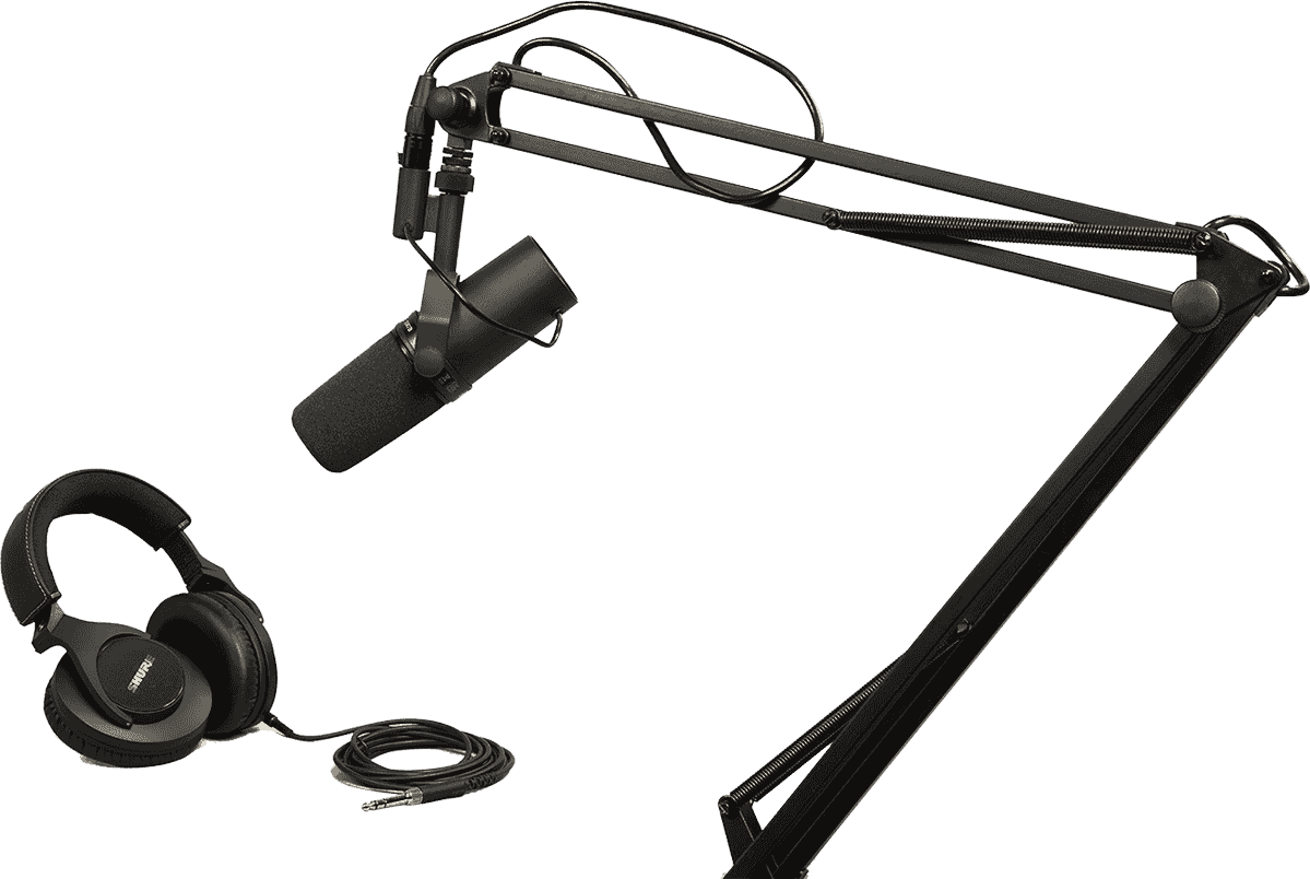 Pack SM7B-PACK3 Pack de micrófonos con soporte Shure
