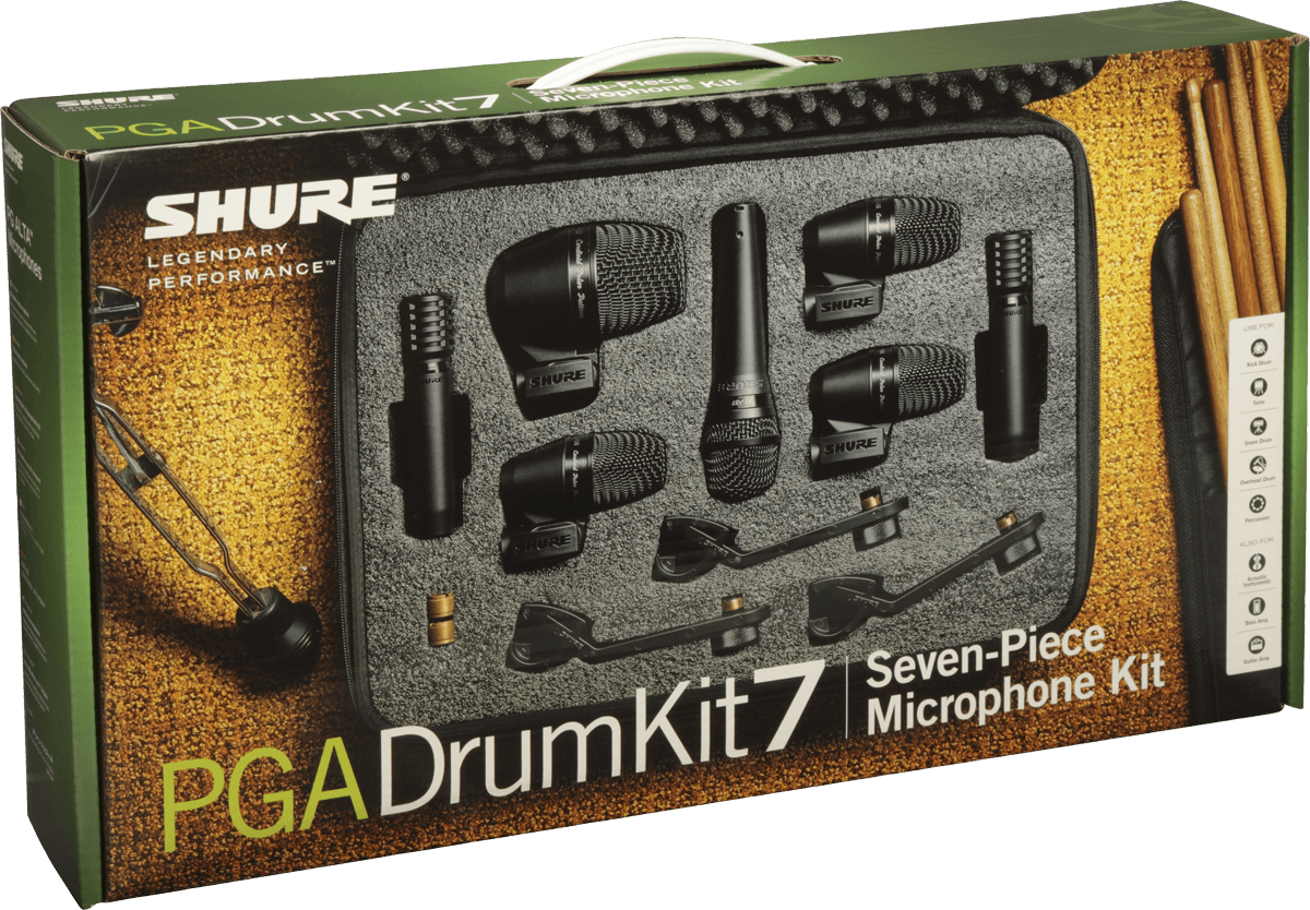 Shure Pga Drumkit 7 - Set de micrófonos con cables - Main picture