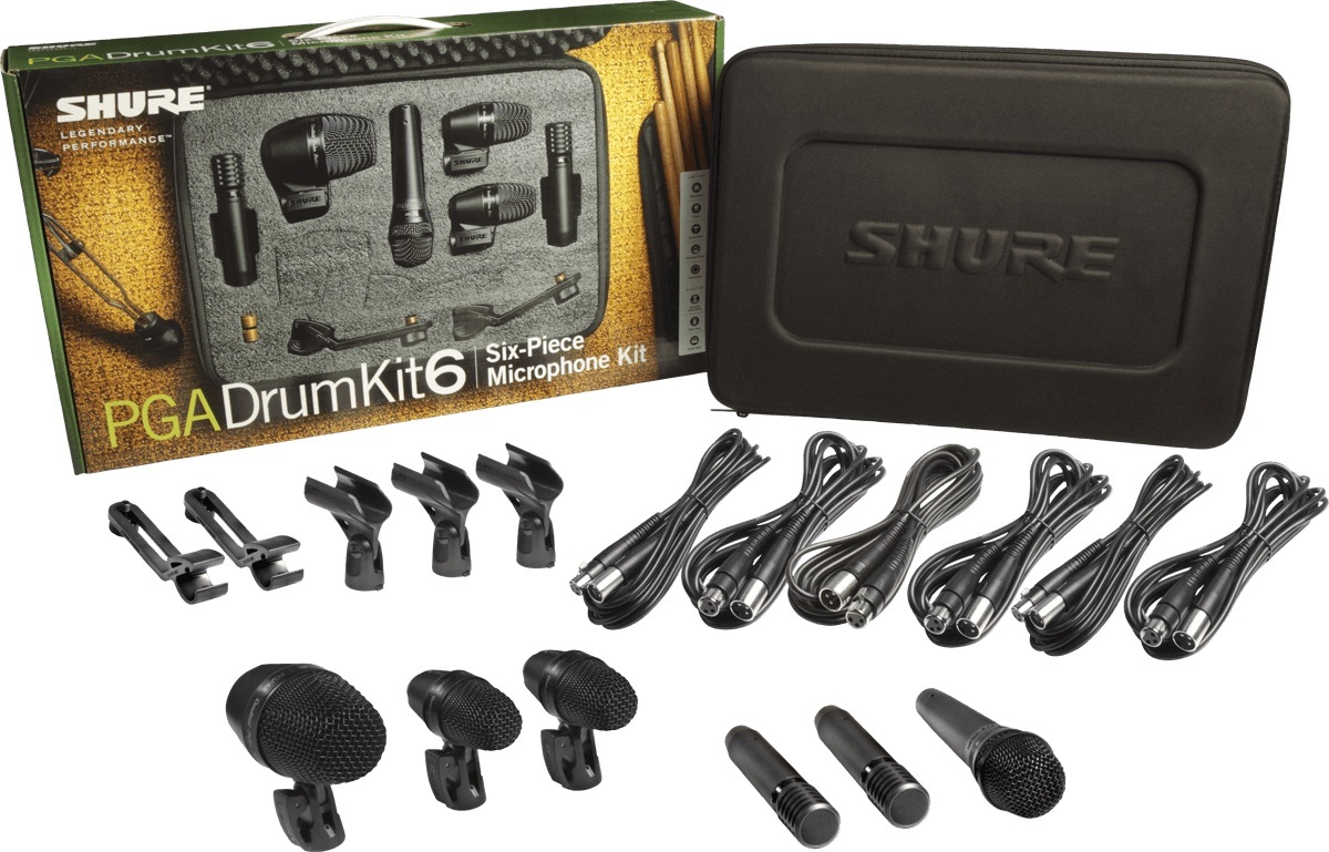 Shure Pga Drumkit6 - - Set de micrófonos con cables - Main picture