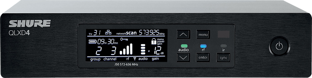 Shure Qlxd4 H51 - Receptor inalámbrico - Main picture