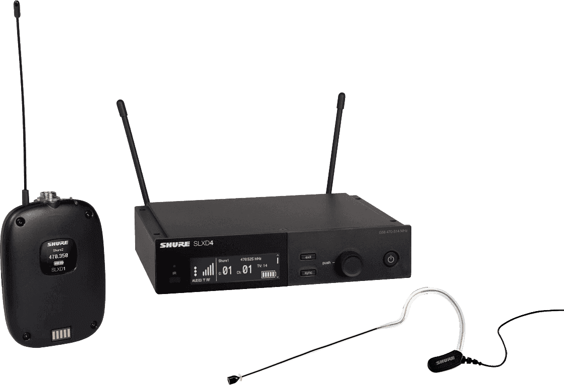 Shure Slxd14e-153b-j53 - Micrófono inalámbrico headset - Main picture