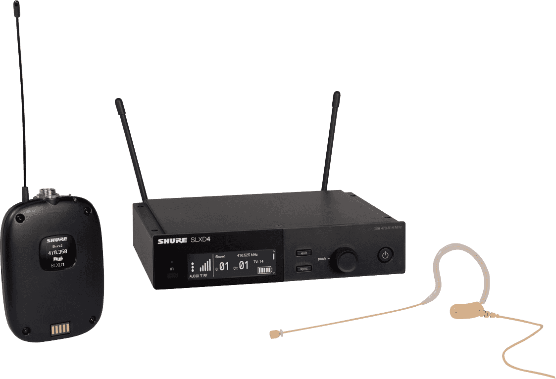 Shure Slxd14e-153t-h56 - Micrófono inalámbrico headset - Main picture