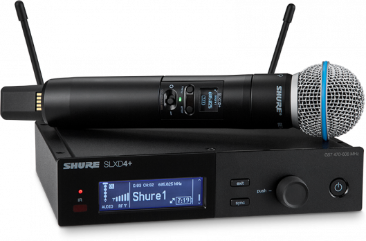 Shure Slxd24+e-b58-g65 - Micrófono inalámbrico de mano - Main picture