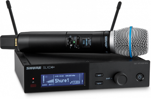 Shure Slxd24+e-b87a-g65 - Micrófono inalámbrico de mano - Main picture