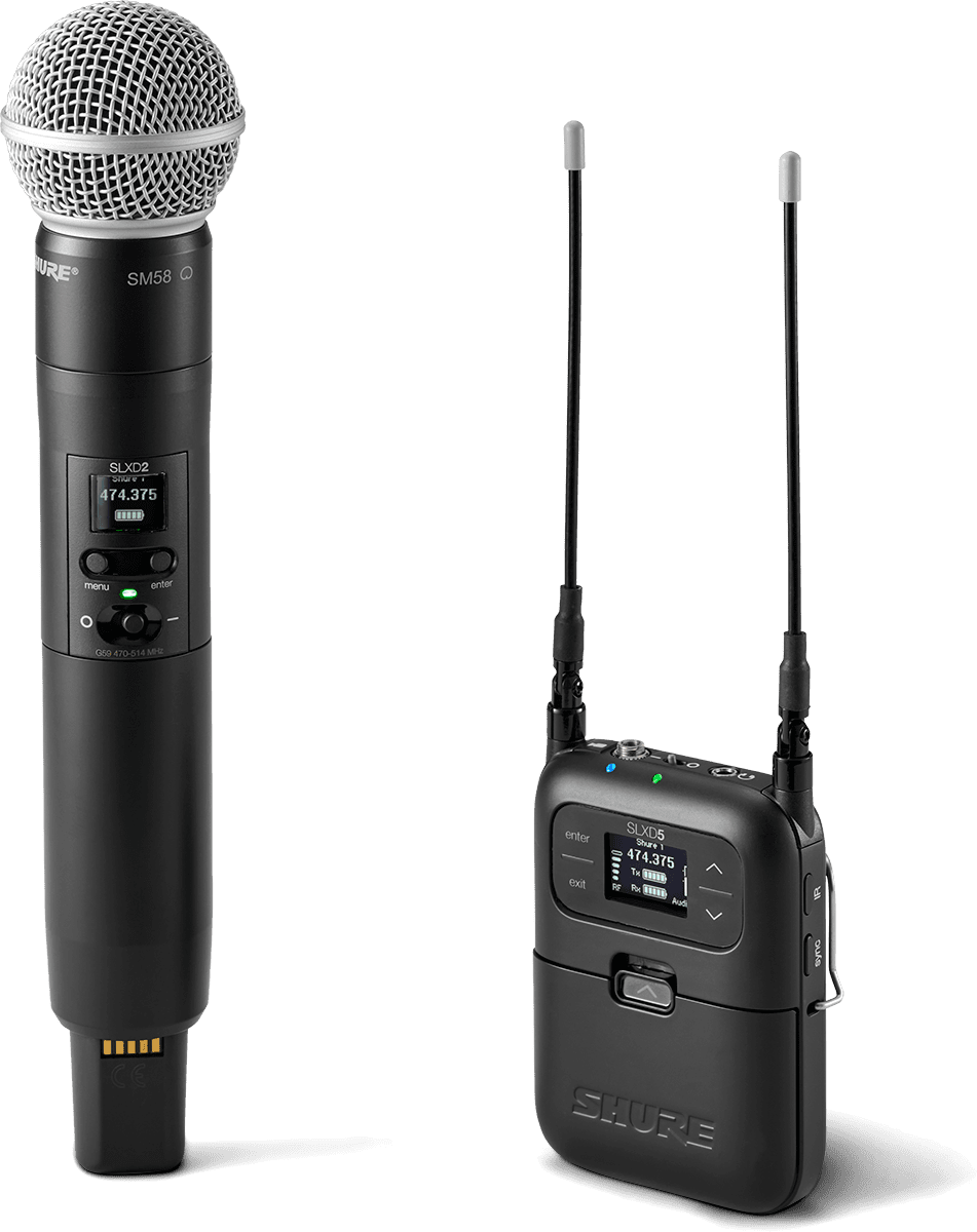 Shure Slxd25-sm58-h56 - Sistema transmisor y receptor inalámbrico - Main picture