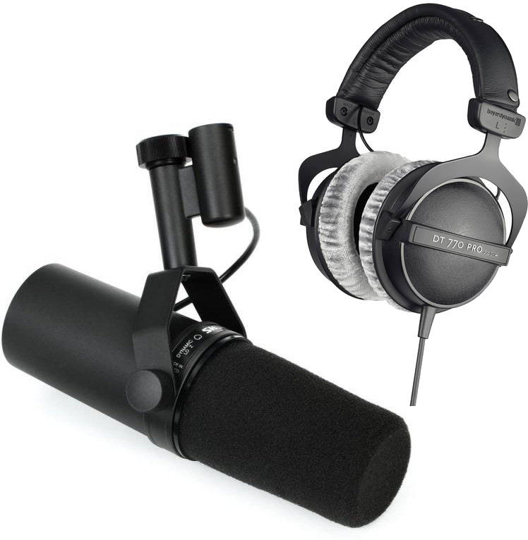 Shure Sm7b  + Dt 770 Pro 80 Ohms - Pack de micrófonos con soporte - Main picture