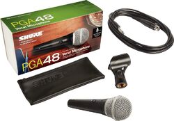 Micrófonos para voz Shure PGA48 QTR