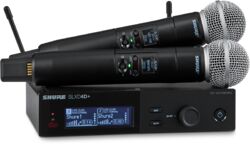 Micrófono inalámbrico de mano Shure SLXD24D+E-58-G65