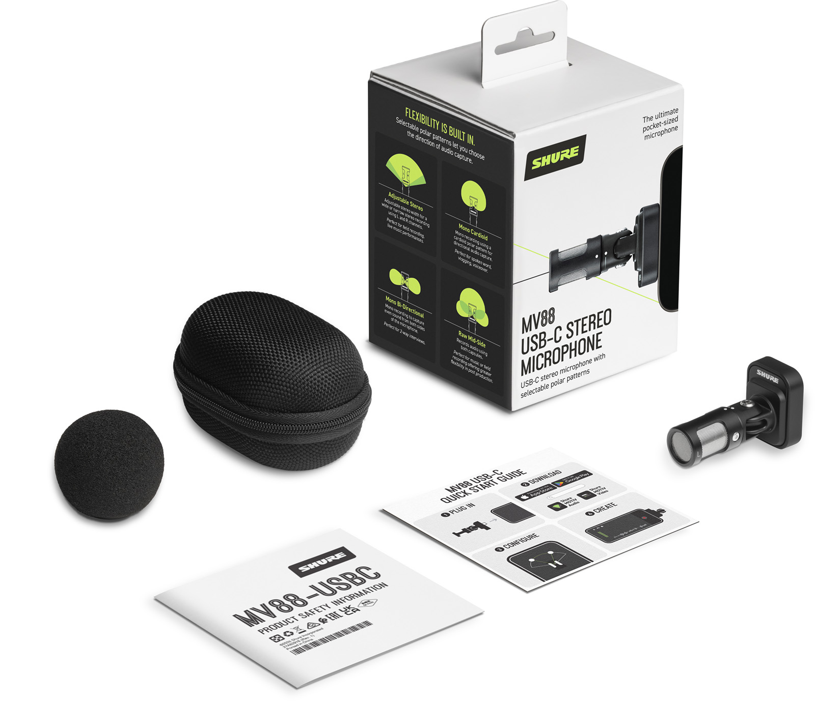 Shure Mv88-usbc - Micro USB & smartphone - Variation 3