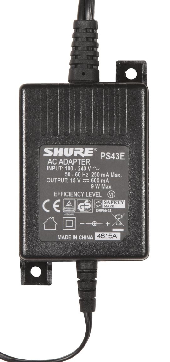 Shure Ps43e Pour Axt610 / Glxd4 / P9t Et Ulxd - Alimentación - Variation 1