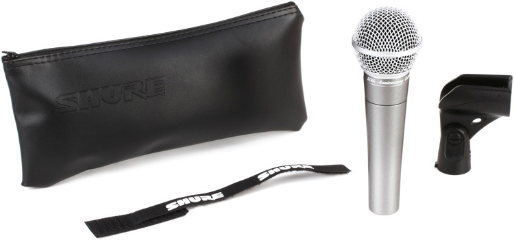 Shure Sm58 Edition Limitée 50ième Anniversaire - Micrófonos para voz - Variation 2